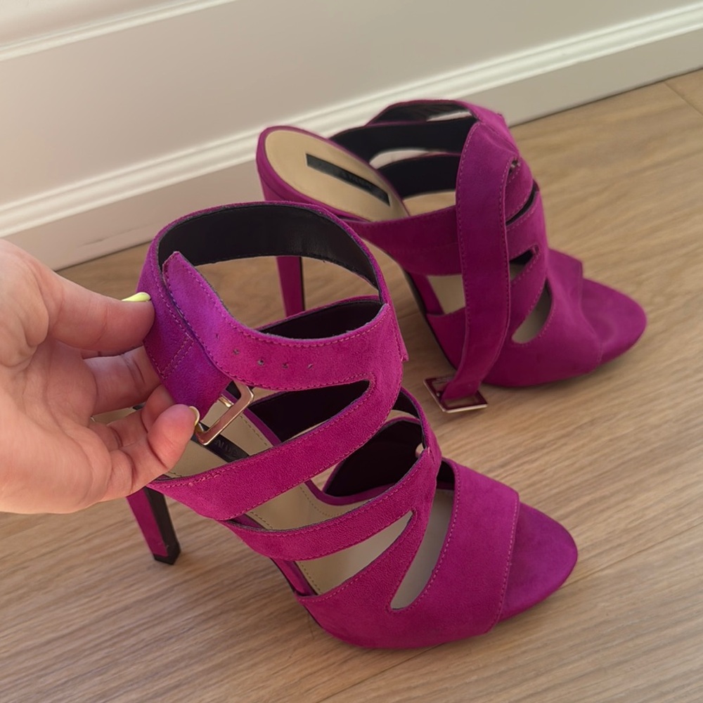 Zara Pink Stiletto Heels
